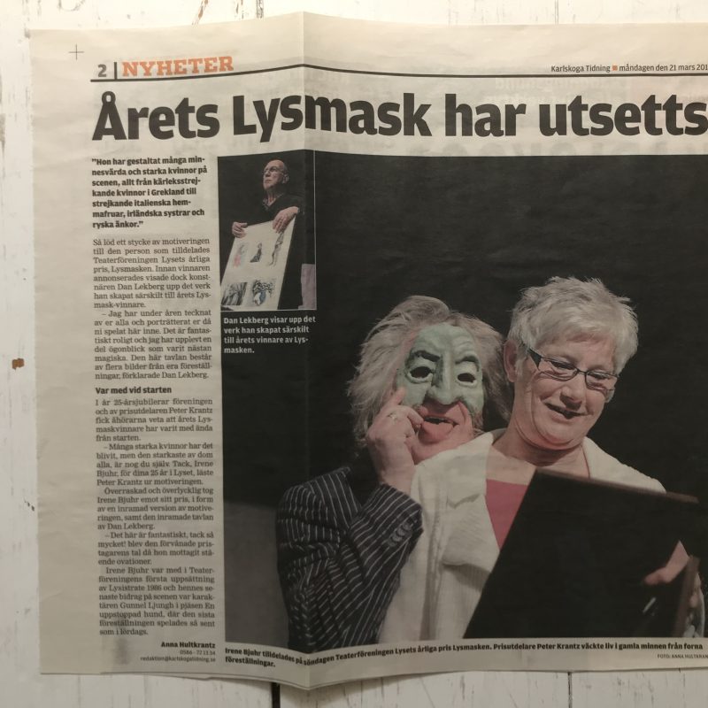 Lysmask Irene 2