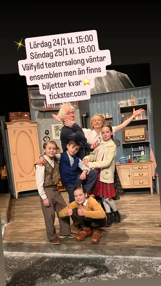 📣4 föreställningar återstår❣️

📣Helgföreställningarna säljer väldigt bra så kan vara god idé förboka. Tisdag 27/1 finns det i skrivande stund gott om plats. 

📣Kungsteatern, Karlskoga 
En liten bok om kärlek ❤️
Lördag 24/1 kl. 15:00
Söndag 25/1 kl. 16:00
Tisdag 27/1 kl 19:00
Lördag 31/1 kl. 15:00

📣tickster.com / lyset.se