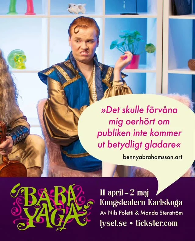Baba Yaga måste upplevas.

#teaterföreningenlyset #kungsteatern #babayaga