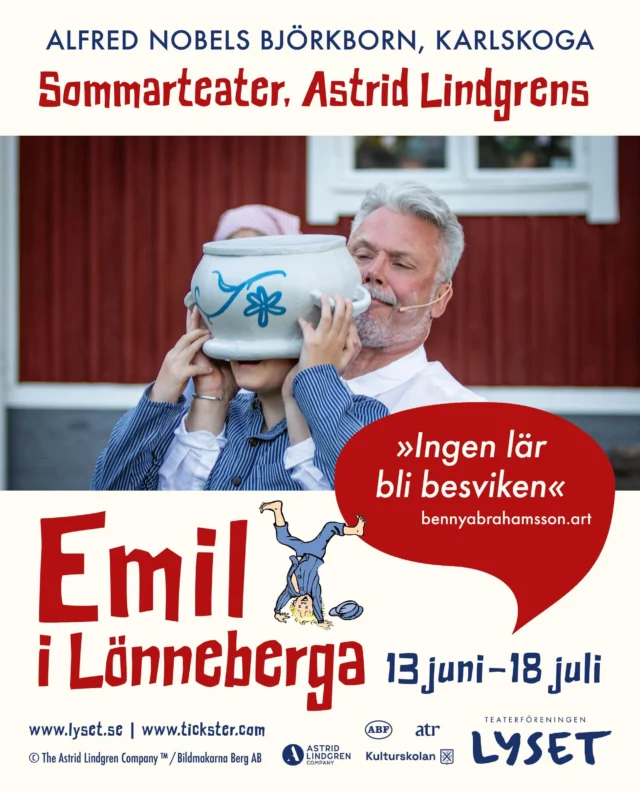 🍃 EN VECKA KVAR 🍃@

Vilken vecka vi har haft! Slutsålt varenda föreställning, och så även imorgon söndag. 🙏

Fåtal biljetter finns kvar till våra sista fyra föreställningar nästa vecka, vädret verkar vara med oss så de kommer knipas fort. 

👉 lyset.se

#emililönneberga #teaterföreningenlyset #björkborn